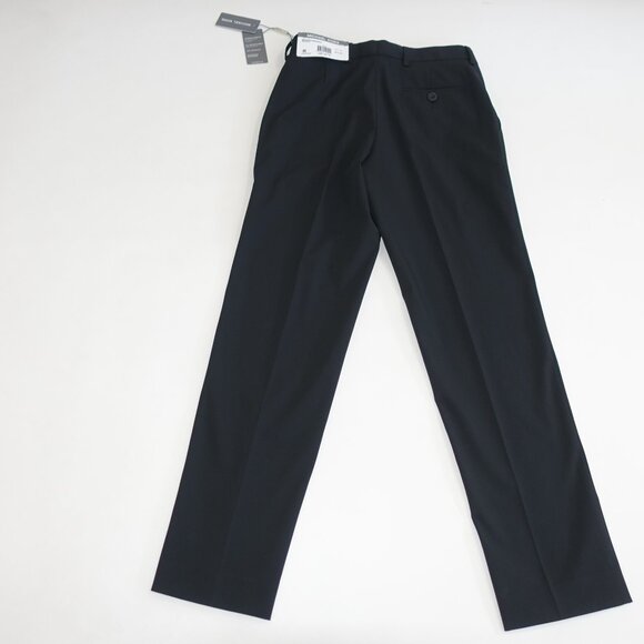 Michael Kors Boy's Dress Suit Pants Size 12 Regular NWT Black Flat Front Slacks - Picture 5 of 7